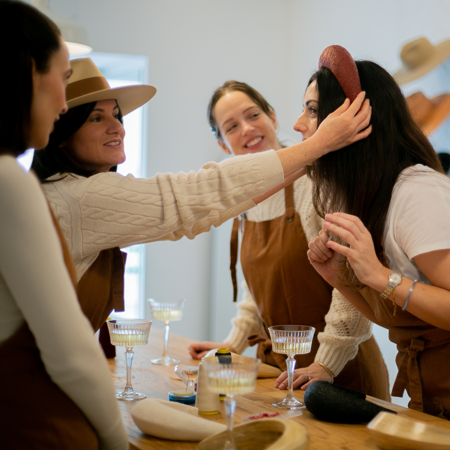 Create your own headpiece – a modern millinery workshop