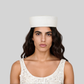Bridal Pillbox Hat