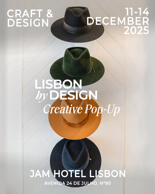 D’ALMEIDA Hats at the Lisbon by Design Creative Pop-Up